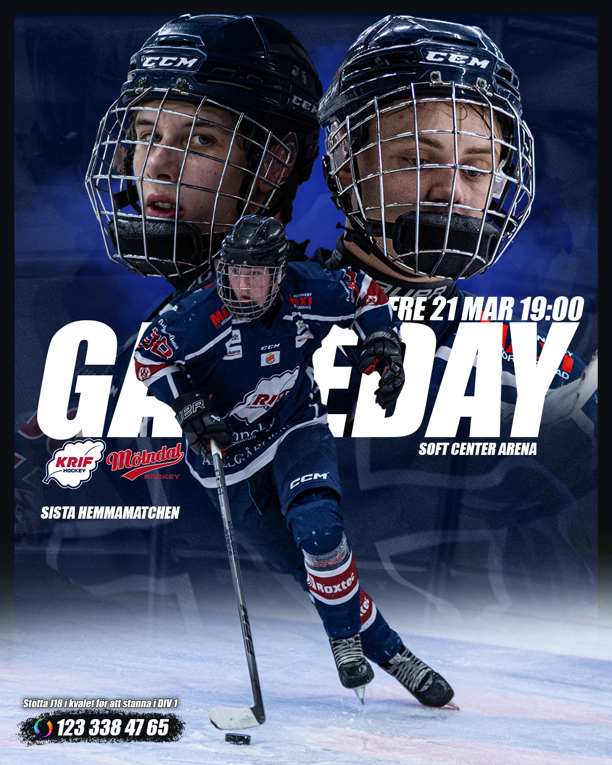 J18 Kval gameday Sista Hrmma