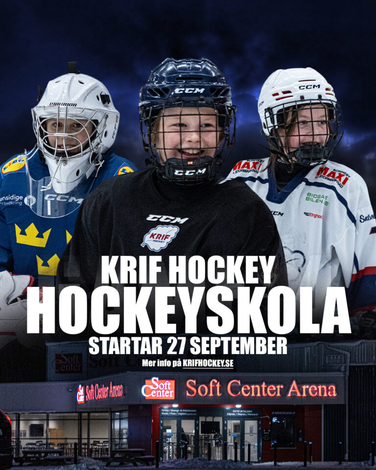 Välkommen till KRIF Hockey’s Hockeyskola 25/26!