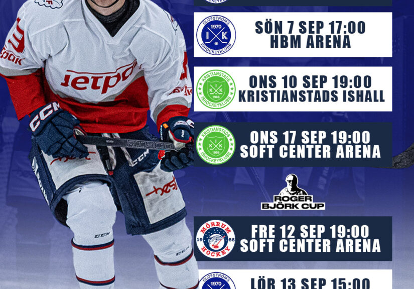 Träningsmatcher och Roger Björk Cup