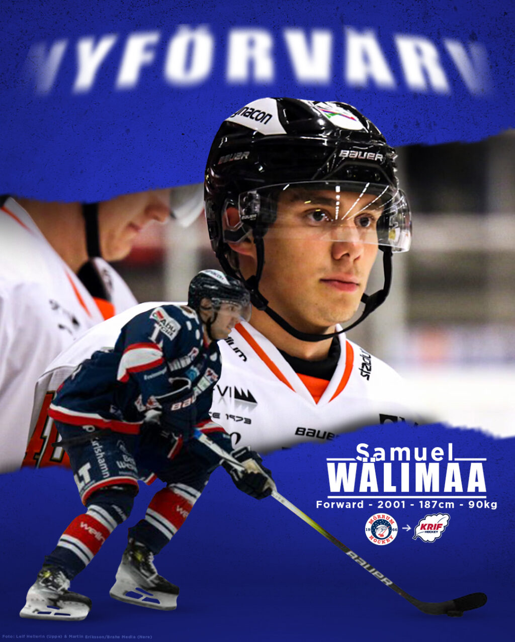 Samuel Wälimaa klar för KRIF Samuel Wälimaa klar för KRIF