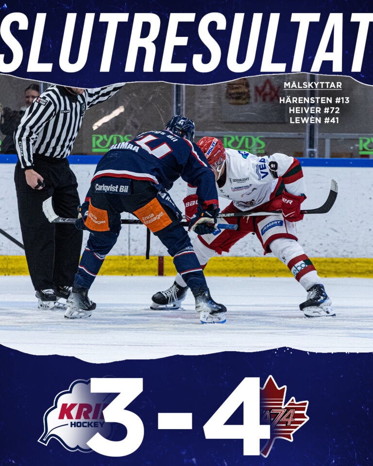 Slutresultat HA74 Hemma 25