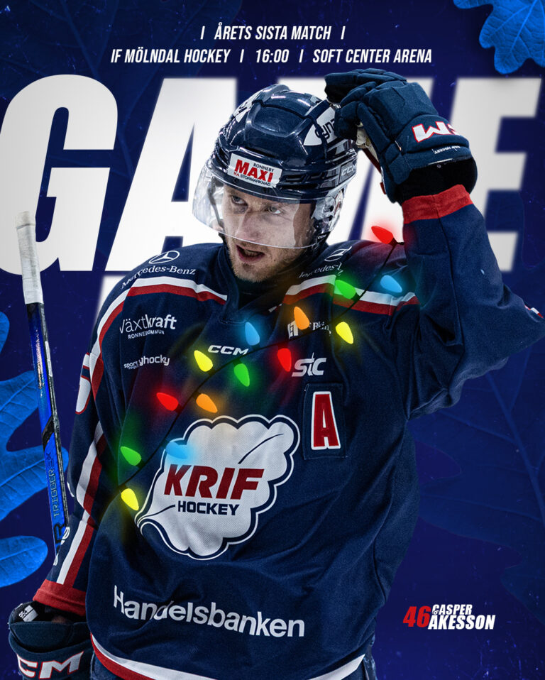 Gameday årets sista match