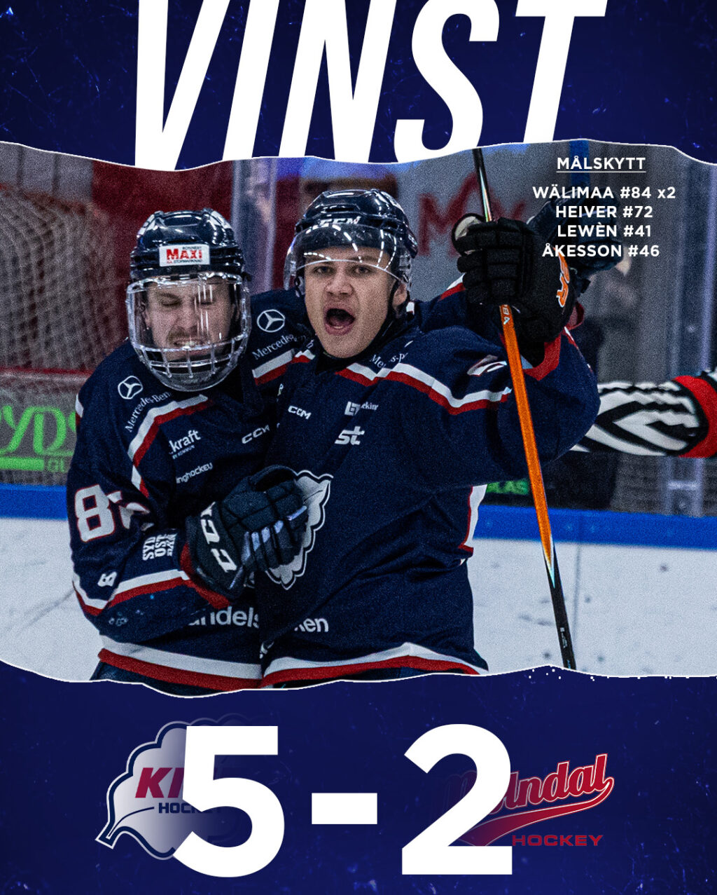 Slutresultat Årets sista match