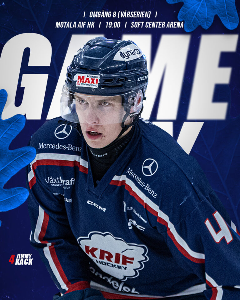 Gameday Omg 8 Vår Motala Borta