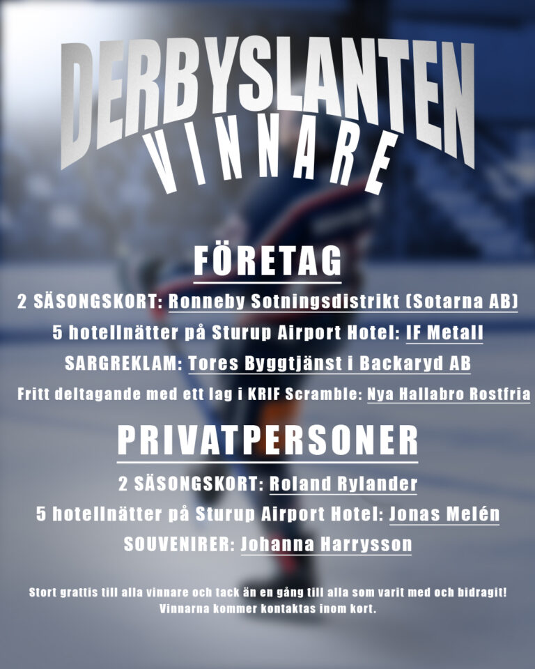 Derbyslanten vinnare