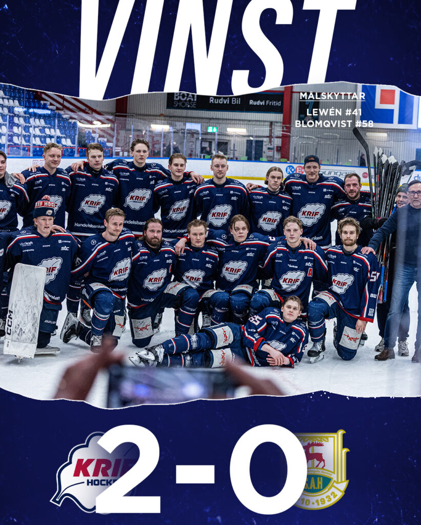 SLutresultat sista matchen