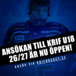 U18 ansökan öppen