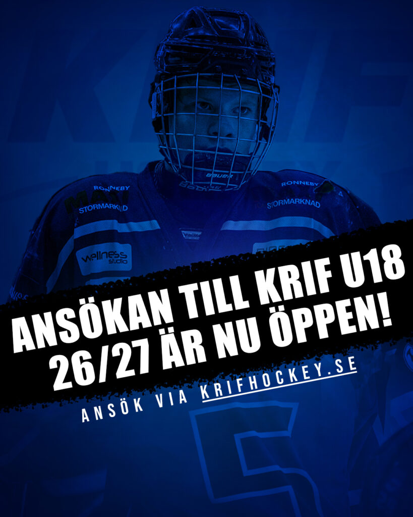 U18 ansökan öppen