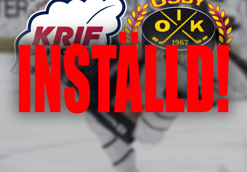 Osbymatchen inställd