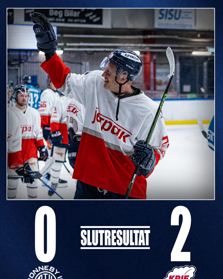 Slutresultat KRIF Kommunderby 2
